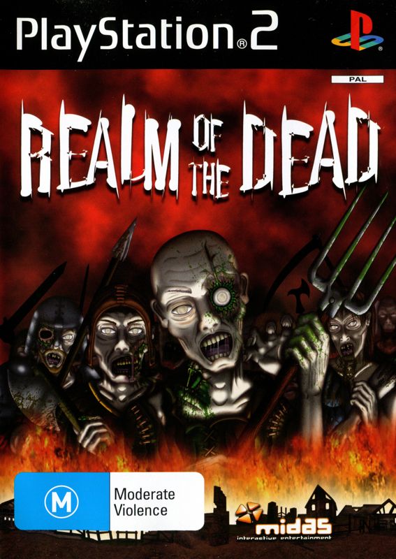Realm of the Dead box art for Playstation 2
